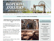 Tablet Screenshot of hopewellcolliery.com